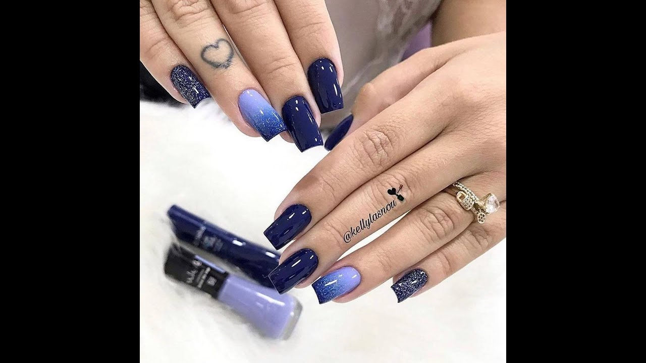 TOP 20 UNHAS AZUL DECORADAS PARA SE INSPIRAR 2020 #2