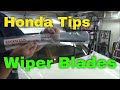 Honda Tips - Wiper Blades