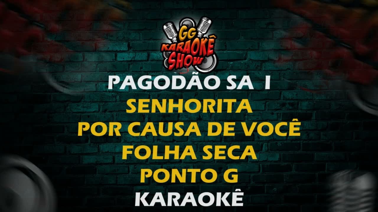 Pagodão SA  I - Karaokê/ Senhorita, Por Causa de Você, Folha Seca, Ponto G