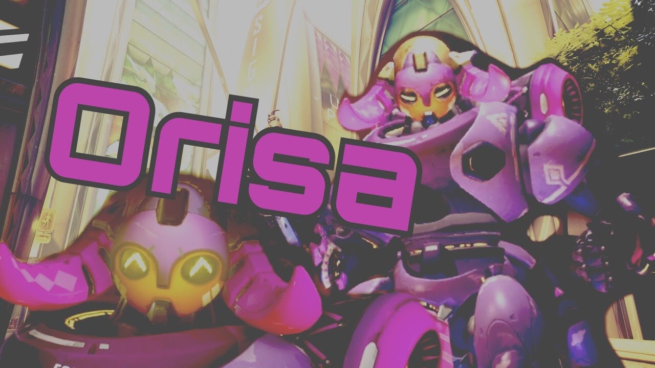 gaming logo NUEVO HEROE OVERWATCH ♥ ORISA GAMEPLAY