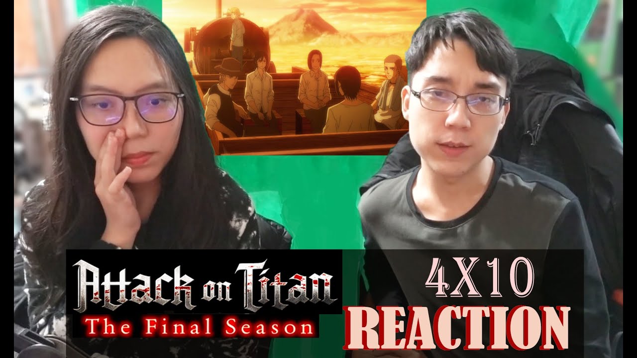 Attack on Titan (Shingeki No Kyojin) 4X10 | "A Sound Argument" | REACTION