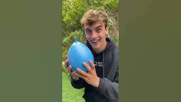 Extremely Satisfying Multi-Layer Balloon Pop!! 🎈😳 - #Shorts