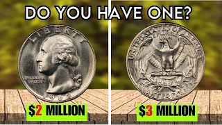 Most Expensive Quarter Dollar Coins Worth Big Money Today!