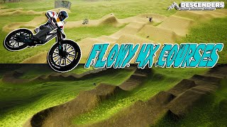 Two Super Flowy 4X Courses | Descenders