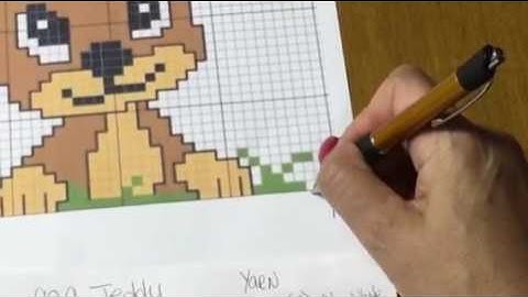 How to Corner to Corner  (C2C) Video Teddy Crochet Along-Video 1