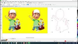 Corel Draw Tips & Tricks Contour a Cut line around a Clipart drawing