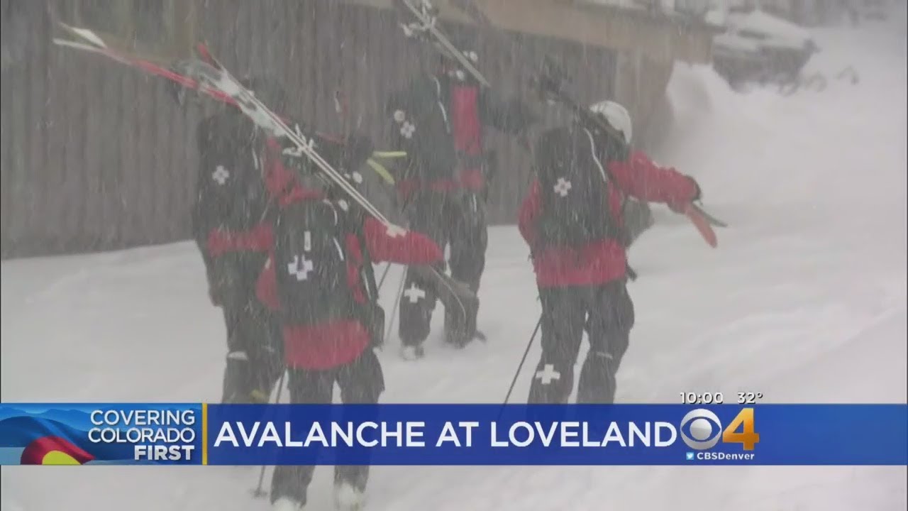 No Skiers Found In Avalanche At Loveland Ski Area - YouTube