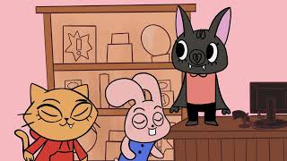 Animerad Barnplaneten video - Vipp på rumpan affärn