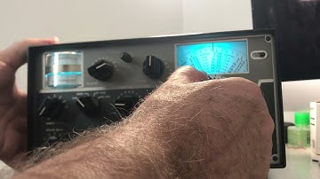 Drake TR4 serial number 23964 basic calibration receive and transmit tests