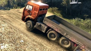 Spin Tires 2013 Tech Demo - Kamaz + Trailer