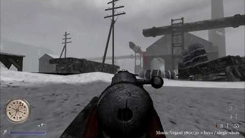 Call of Duty 2 Back2Fronts Mod #6 The Pipeline