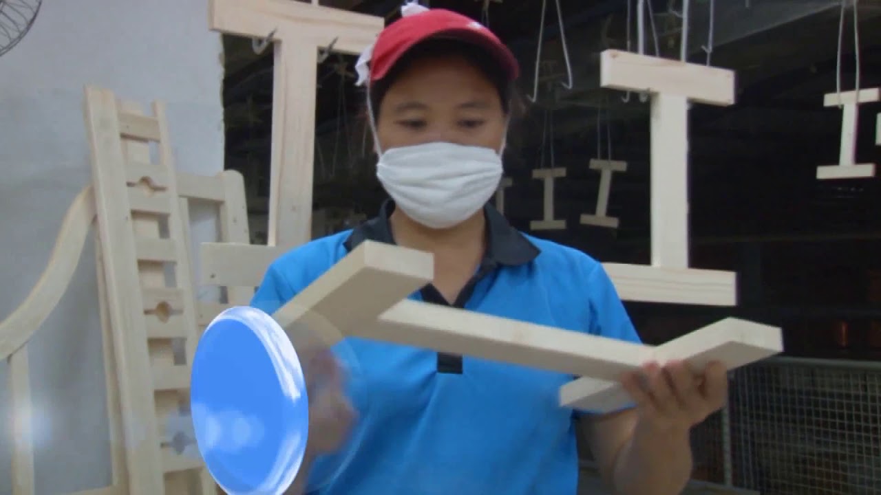 Sampo kingdom pine furniture production process video