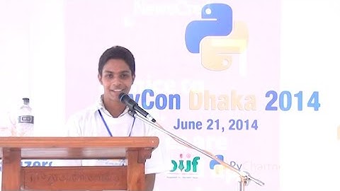 Python and Bioinformatics - Pycon Dhaka 2014