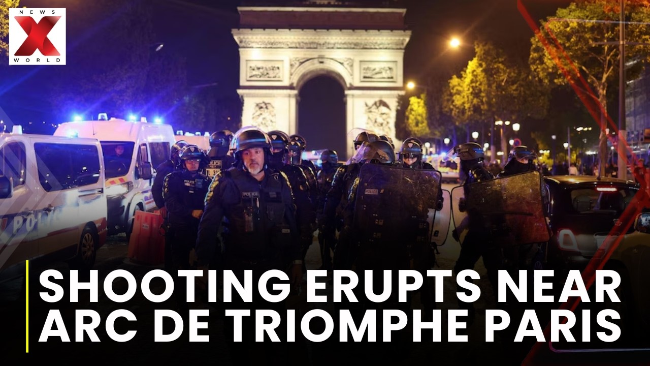 Knife-Wielding Man Shot by Police Near Arc de Triomphe | NewsX World