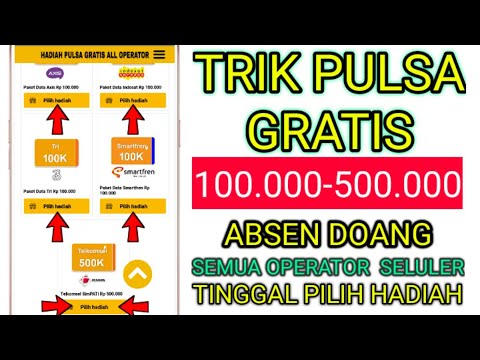 Apk Penghasil Pulsa Tercepat 2020 - Cara Dapat Pulsa Rp.50.000 - Pulsa Gratis 2020 Apk Penghasil Pul. 