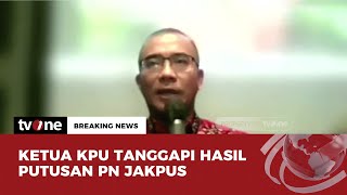 Ketua KPU Buka Suara Terkait Gugatan Partai Prima | Breaking News tvOne