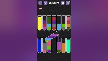 water_level_874 #watersortpuzzle #puzzle #game #sortpuzzle #color