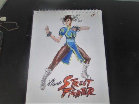 como dibujar a CHUN-LI ~tutorial~ - YouTube