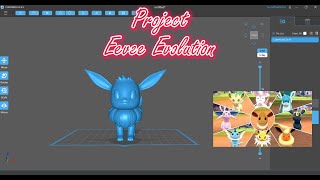 3D Print & Design - Eevee Pokémon Evolution Project Part 1