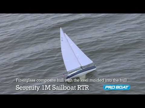 pro-boat 3450 - serenity 1-meter sailboat rtr - jethobby