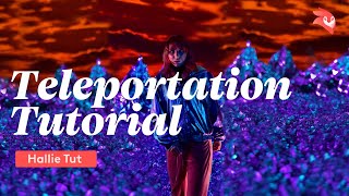 How to Teleport to new worlds | Videoleap x Hallie Tut Net Worth