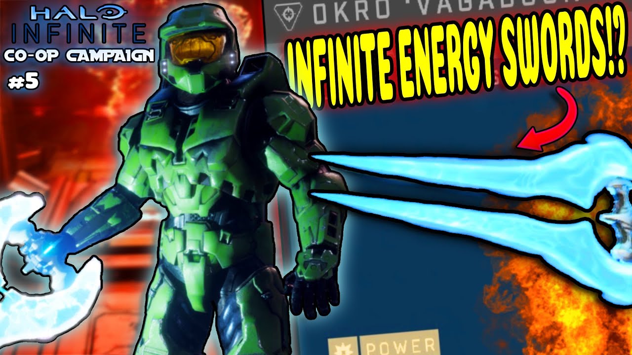 We UNLOCKED INFINITE ENERGY SWORDS in Halo Infinite Campaign... - YouTube