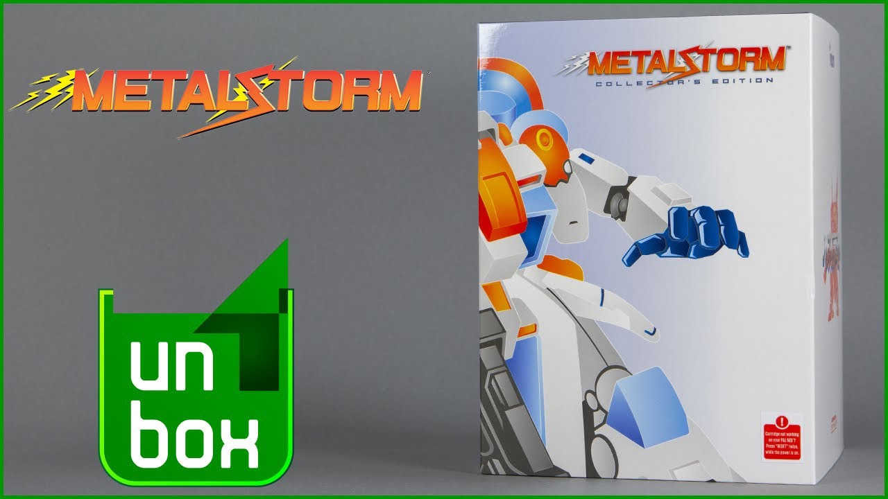 [NES] Metal Storm Collector's Edition unboxing