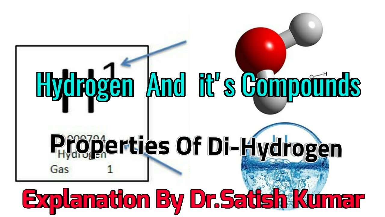Hydrogen And it's Compounds(Module-3)[Preparation Of Di-Hydrogen