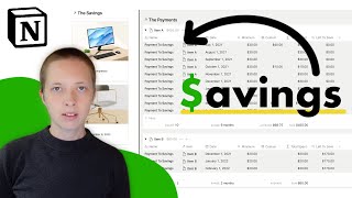 Notion for Finance: A Savings Dashboard (Tutorial & Free Template)