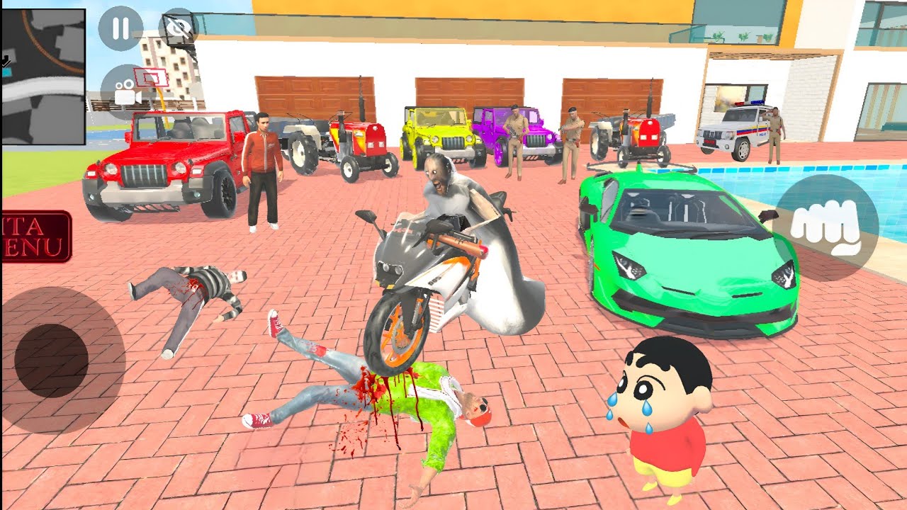 Franklin ka Accident Ho Gaya in Indian Theft Auto Simulator 