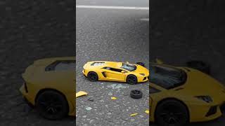 Tiny Lamborghini vs Giant Car! 😱 Will It Survive? | Blast Box Studio