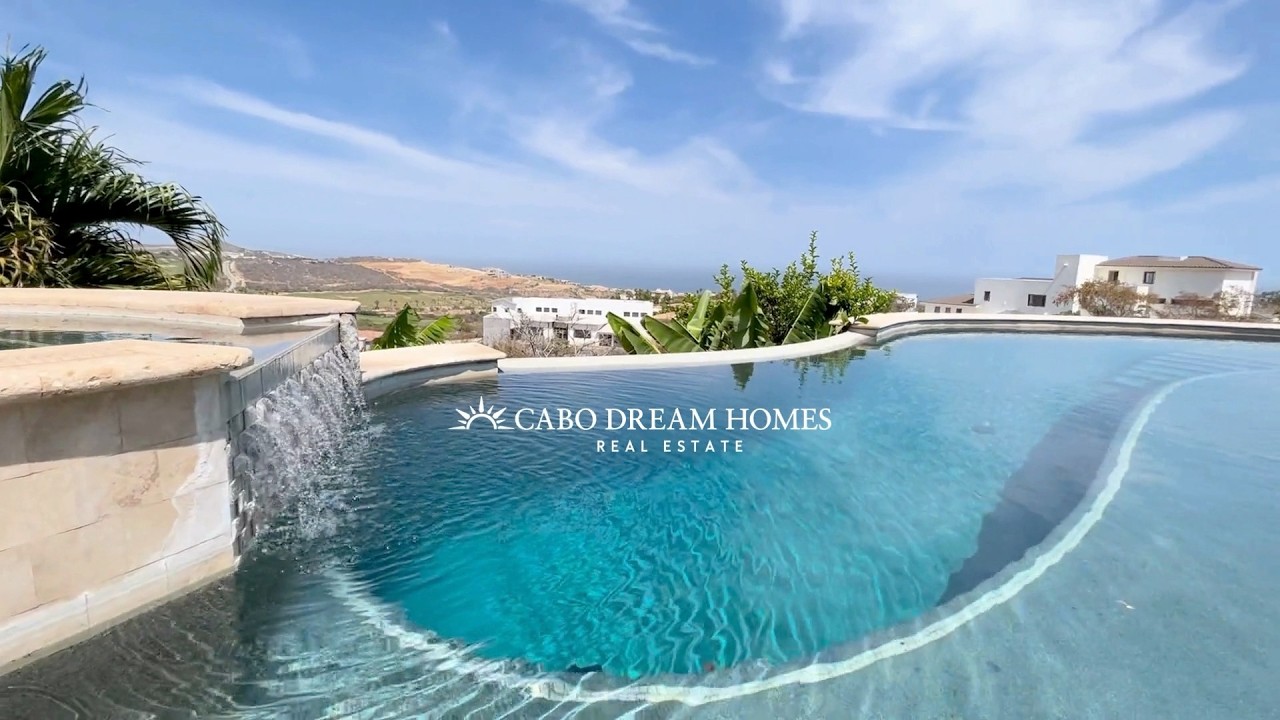 Luxury Hacienda Style Home Tour | Casa Escareno | Ocean & Golf Course Views in Puerto Los Cabos, Mex
