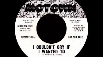 Eddie Holland - I Couldn't Cry If I Wanted To Eddie Holland - I Couldn't Cry If I Wanted To