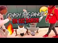 FINISH THE DANCE💃 OR GET DARED😭😱 | PUBLIC INTERVIEW | HIGHSCHOOL EDITION