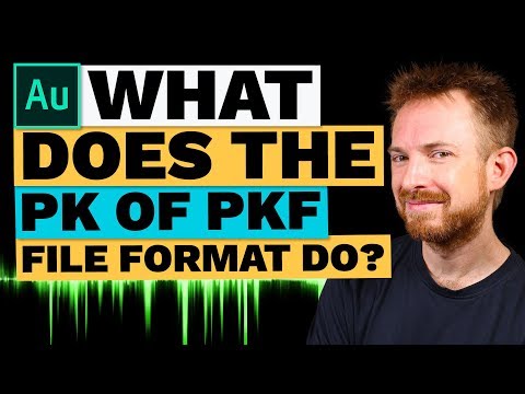 What Does The pk or pkf File Format Do In Adobe Audition?