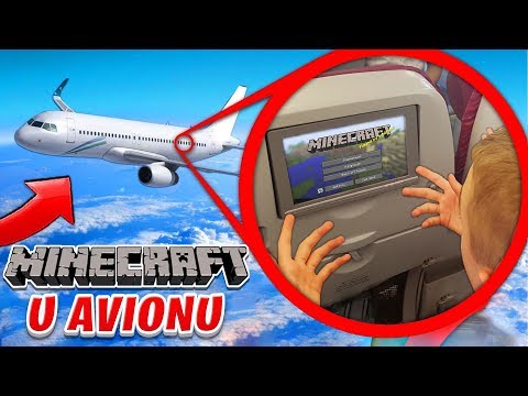 IGRAM MINECRAFT PREŽIVLJAVANJE U AVIONU *10,000 metara iznad zemlje*