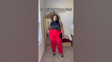 Eloquii Fall Try-On Haul | Plus Size Style