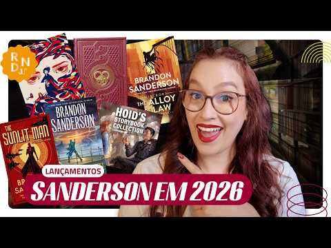 Sanderson's releases for 2026