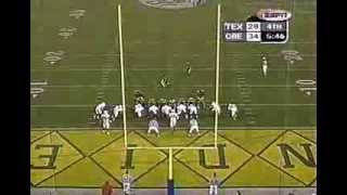 2000 Holiday Bowl - Texas vs. Oregon - Second half highlights