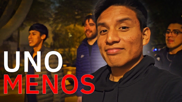 ¡UNO de NOSOTROS se VA, y NO REGRESA!