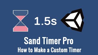 Sand Timer Pro v1.0 - Unity - How to Create a Custom Timer screenshot 2