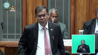 Fiji’s DPM and Minister for Finance updates Parliament on the current inflation rate