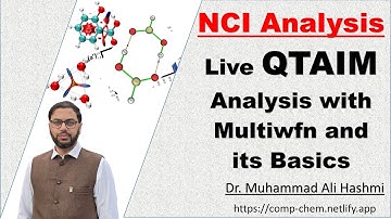 Performing Live QTAIM Analysis in Multiwfn | Understanding Bond Critical Points (BCPs)