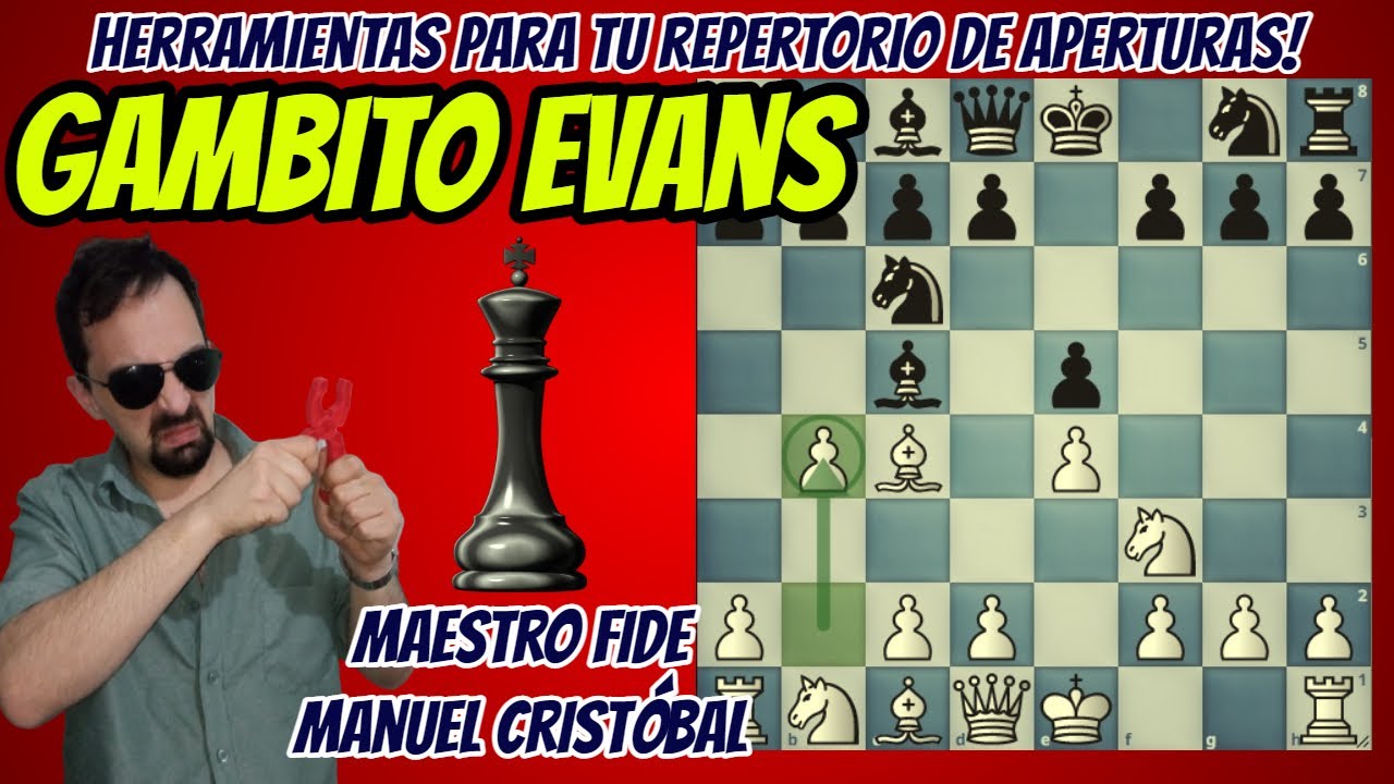 GAMBITO EVANS en la Apertura Italiana ❘ Gambitos en Peón Rey