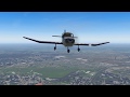 Полеты над Киевом на Robin DR401. X-Plane 11