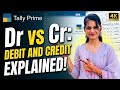 Tally Prime में Debit Credit (Dr Cr) क्या है? आसान भाषा में सीखें#tallyprime#debitcredit#drcr#🤞