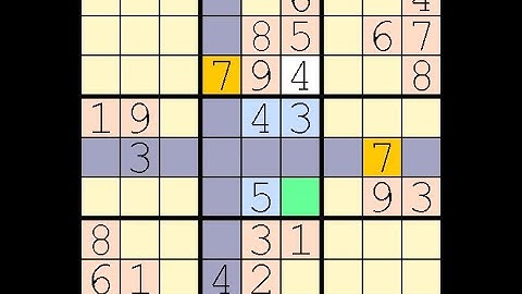 How to Solve Globe and Mail Sudoku  Five Star  12 November, 2023