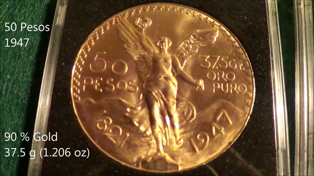 My Mexican Gold Coins