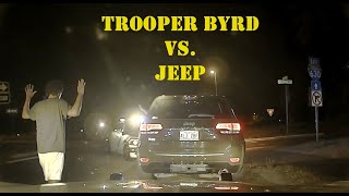 When you realize Trooper Byrd is pursuing *YOU STOP* - Legend ends JEEP pursuit #chase #police