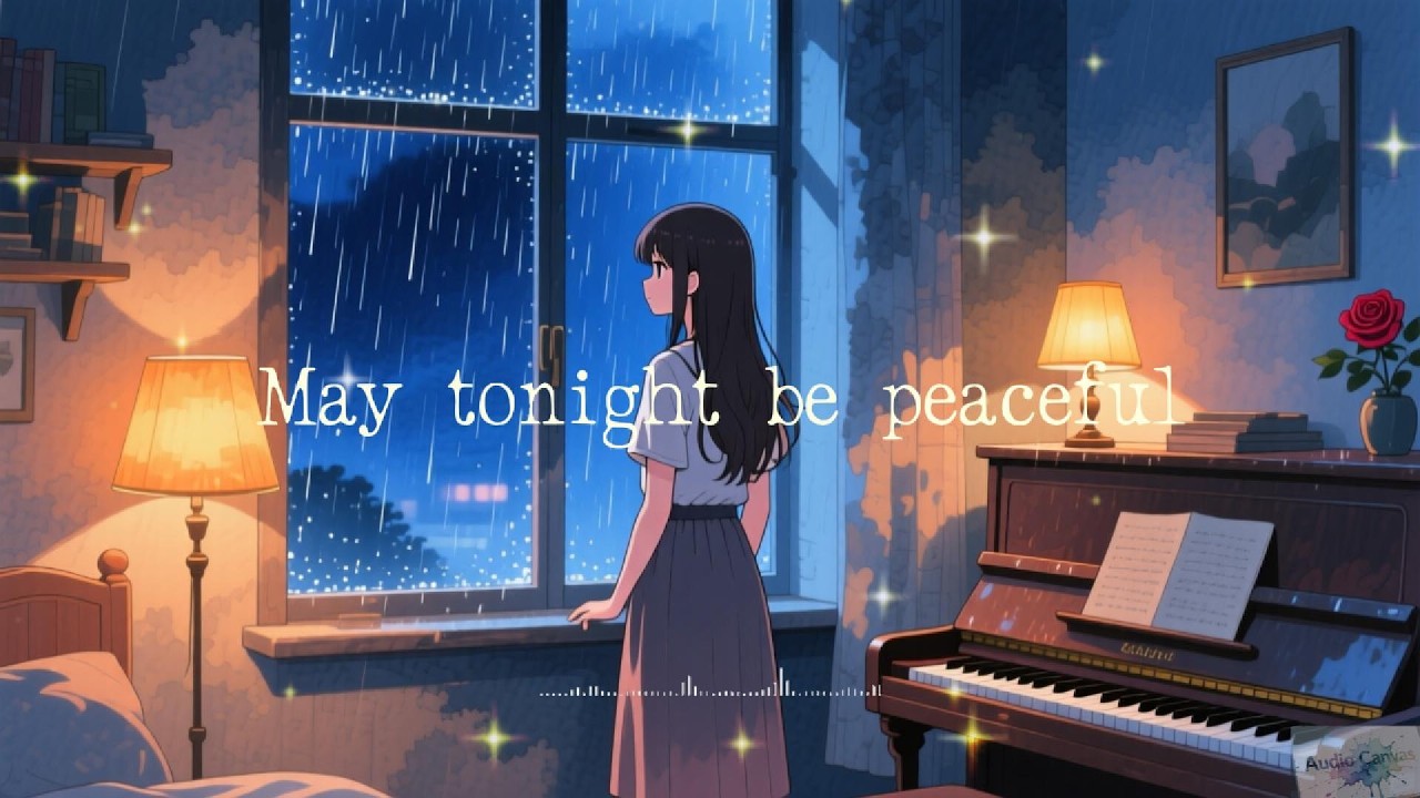 May tonight be peaceful 수채화 물감이 번지듯 찾아온 이 선율이... #로파이 #lofichill
